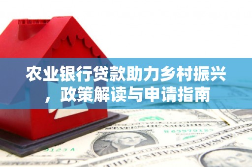 隆化农业银行贷款助力乡村振兴，政策解读与申请指南