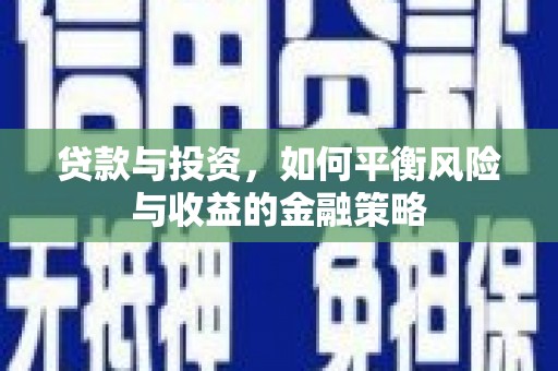 隆化贷款与投资，如何平衡风险与收益的金融策略